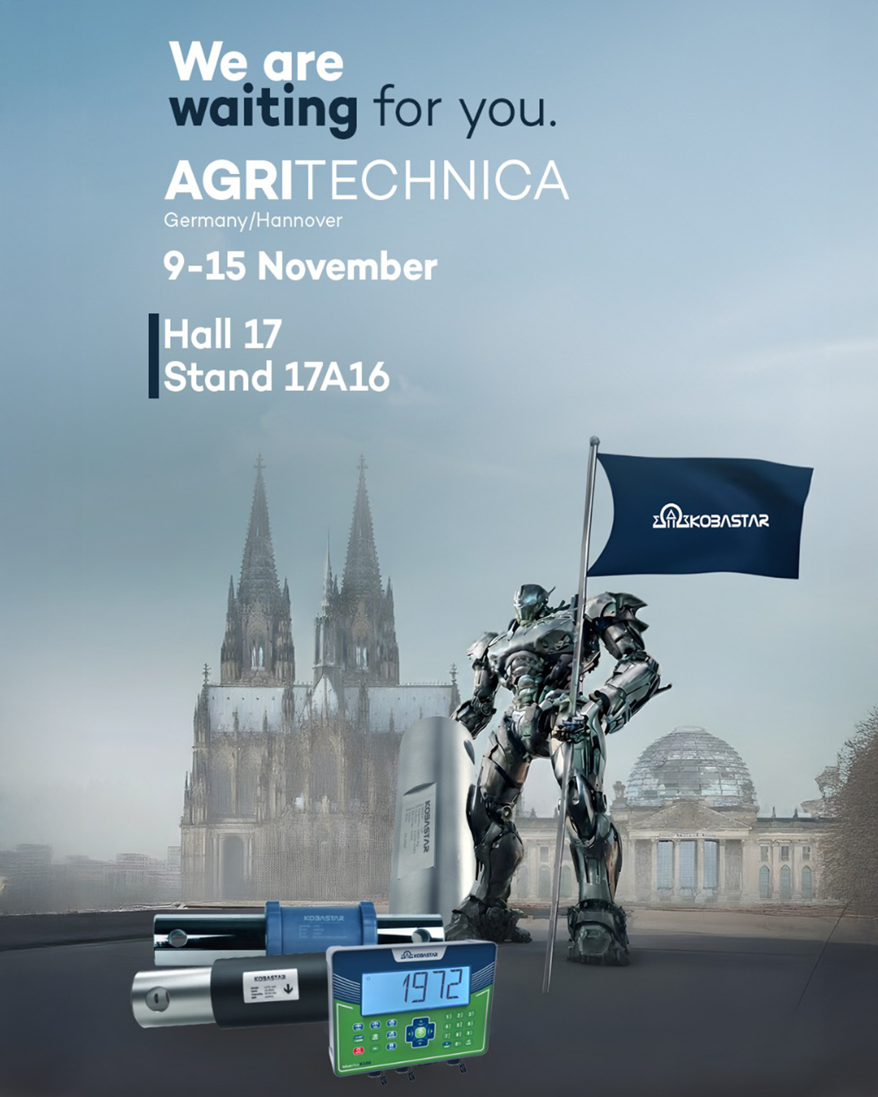 Kobastar, Agritechnica 2025 Fuarında Yerini Alıyor!